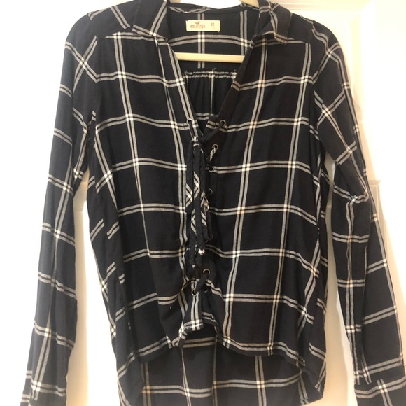 Hollister tie flannel - Picture 2 of 4